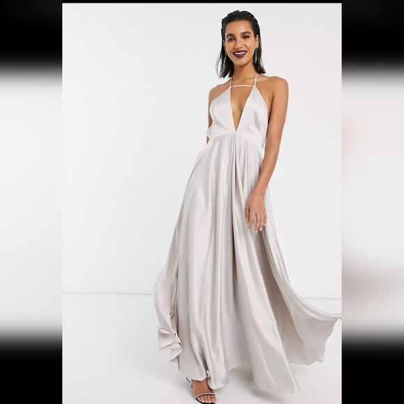 Satin Dress - Picture 2 of 3